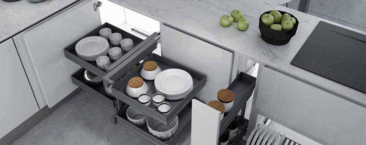 معرفی جدیدترین اکسسوری کابینت آشپزخانه ;  کابینت هایی با طراحی زیبا و خلاقانه