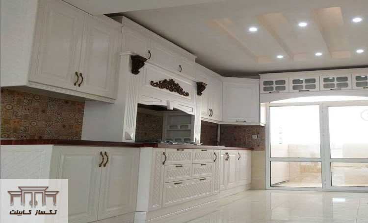 کابینت ممبران سفید صدفی