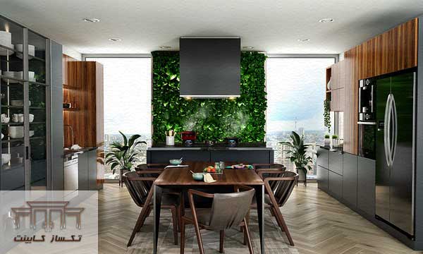 جدیدترین مدل کابینت آشپزخانه ام دی اف